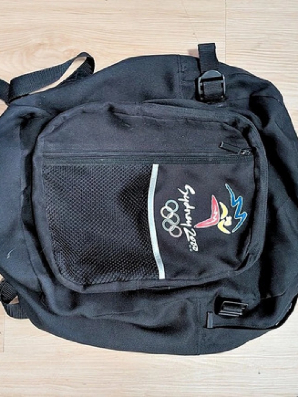 McDonald's Sydney 2000 Olympic Promotional Backpack Black